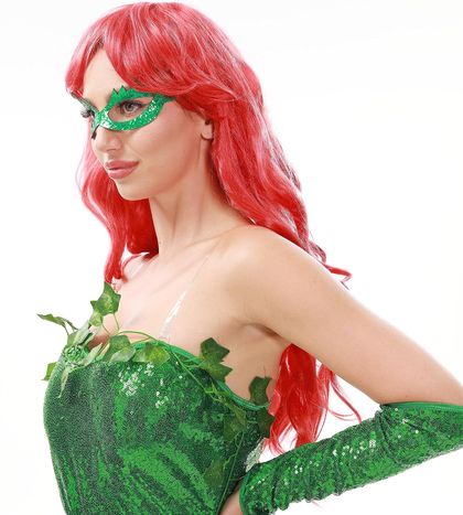 Green Poison Ivy Costume for Women, Four Piece — view 5