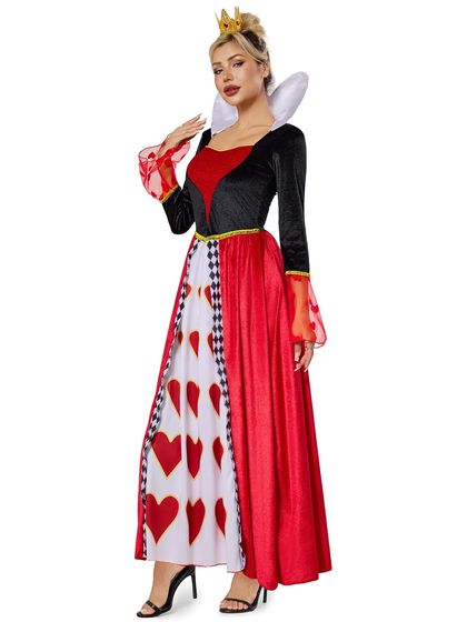 Queen of Hearts Costume Dress for Women — view 2